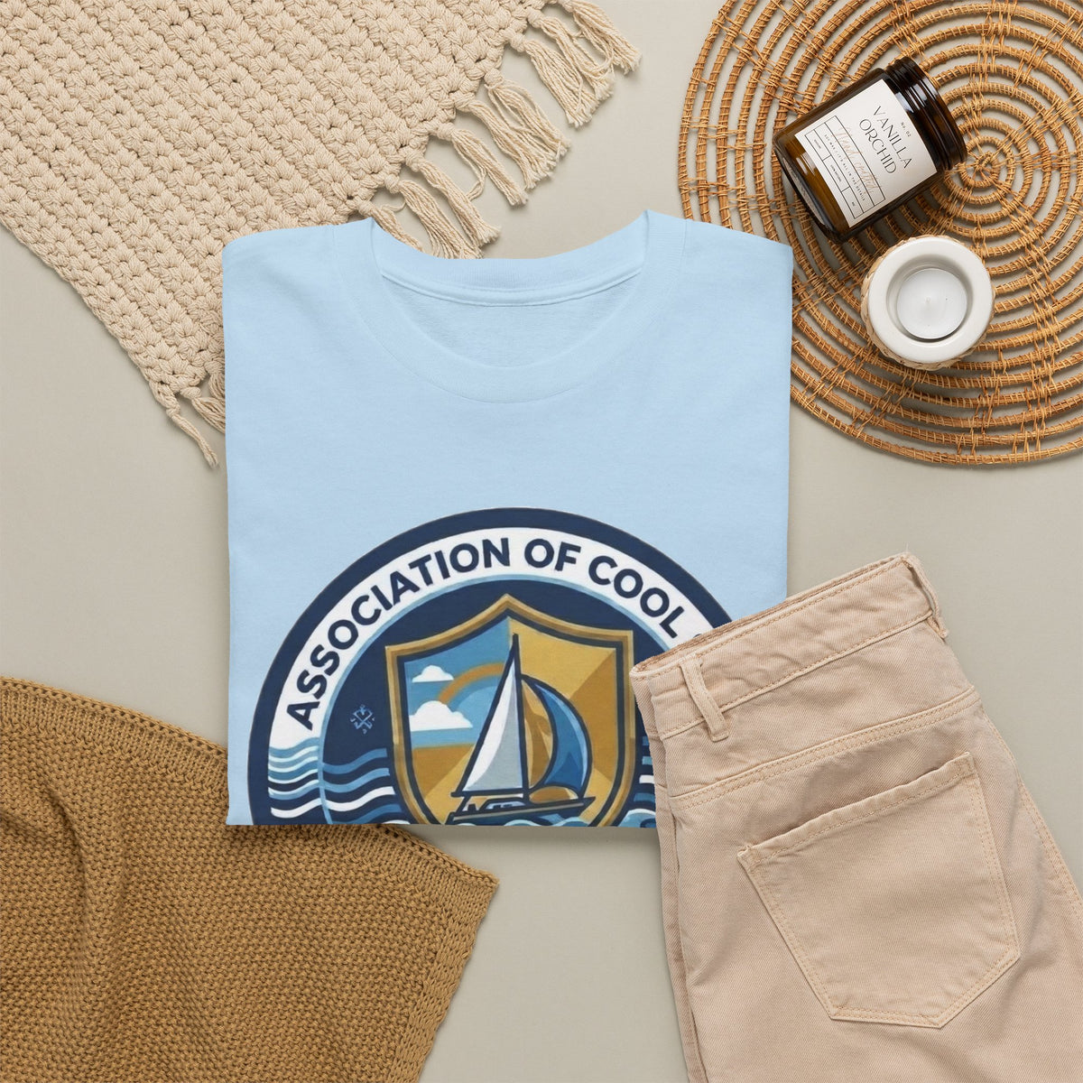 Association of Cool Sailors “Rockin’ Ass & Catchin’ Tuna” Sailing T-Shirt