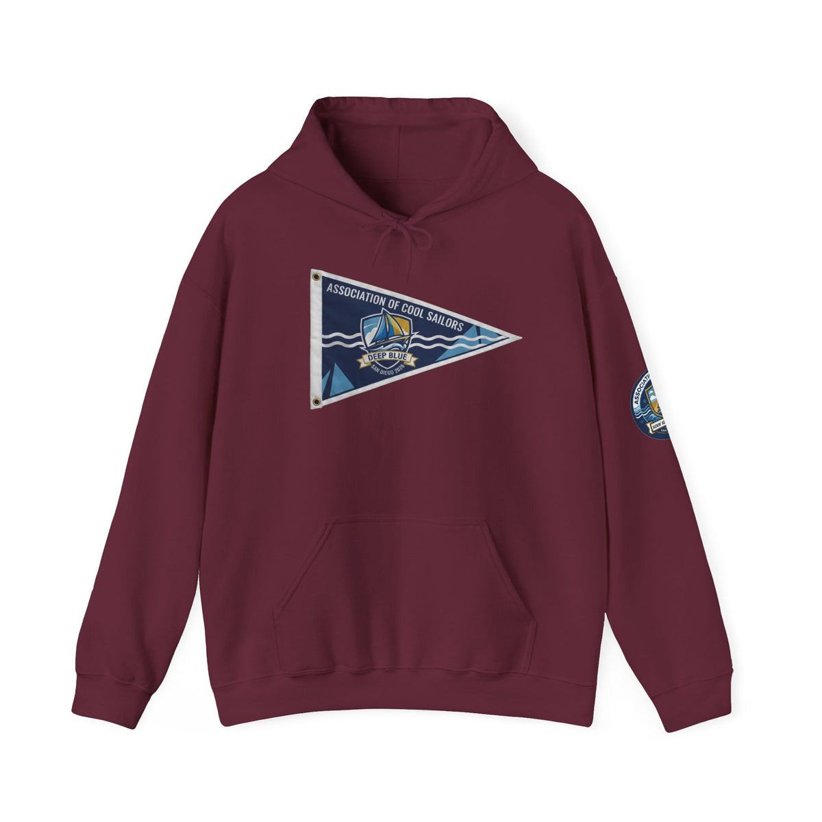 Association of Cool Sailors Pennant Hoodie