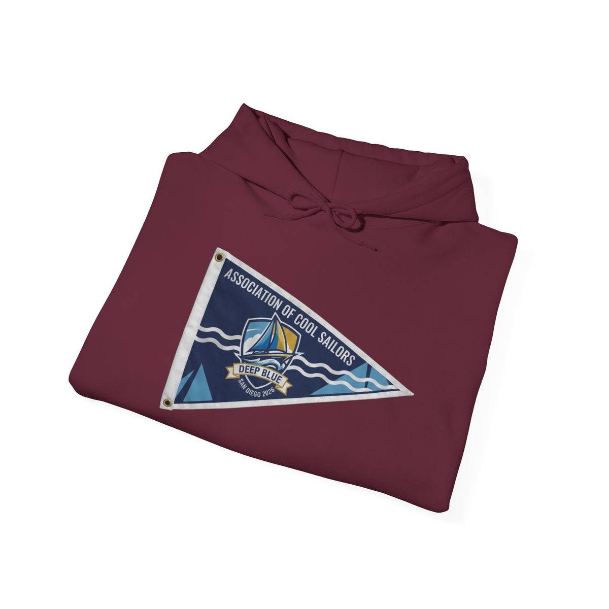 Association of Cool Sailors Pennant Hoodie