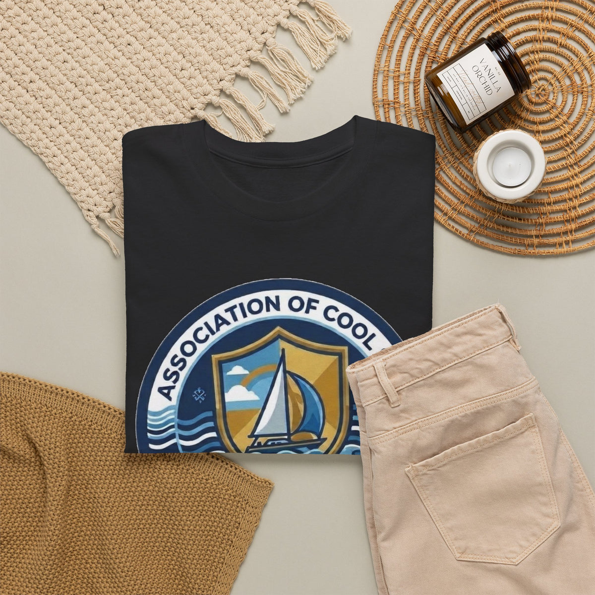 Association of Cool Sailors “Rockin’ Ass & Catchin’ Tuna” Sailing T-Shirt