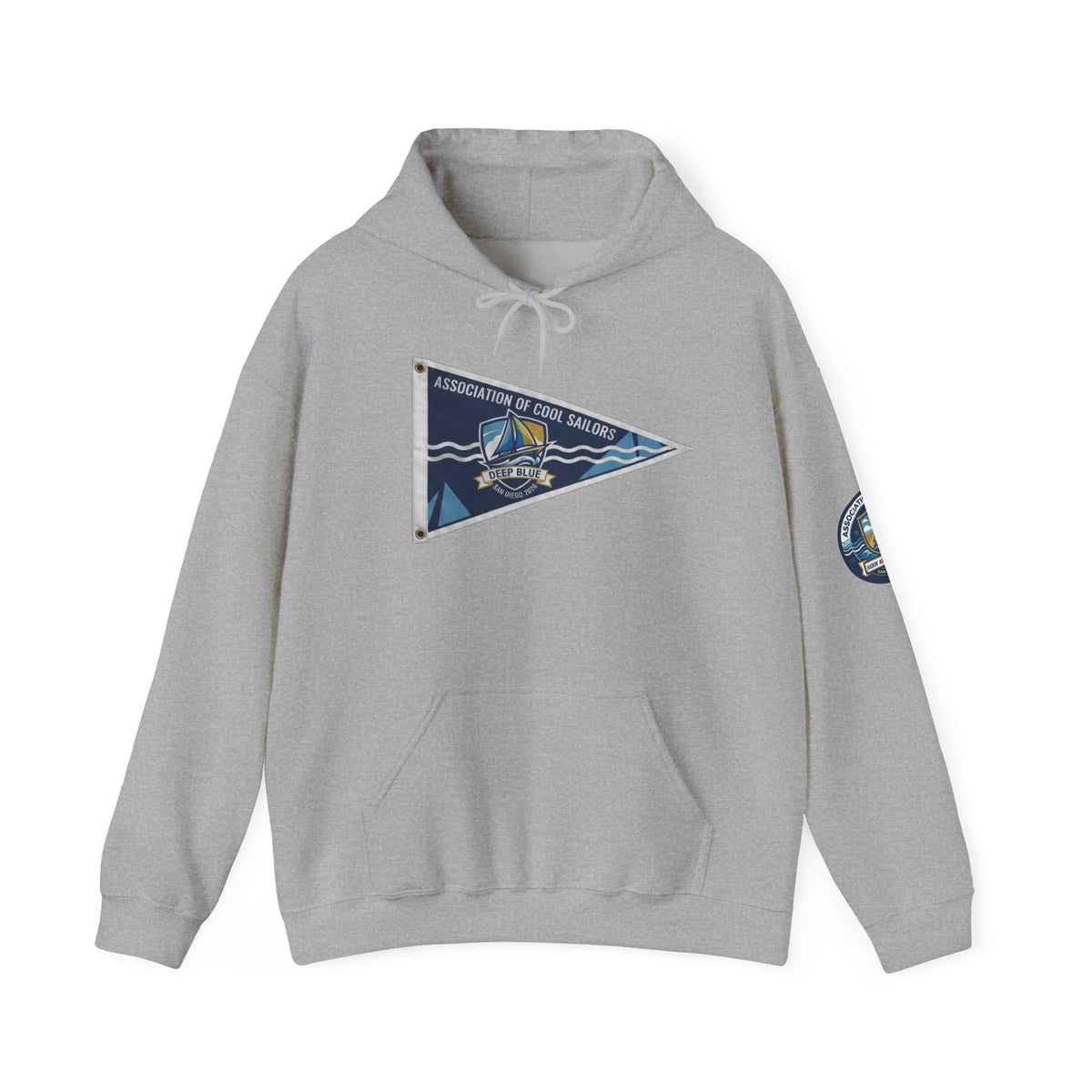 Association of Cool Sailors Pennant Hoodie