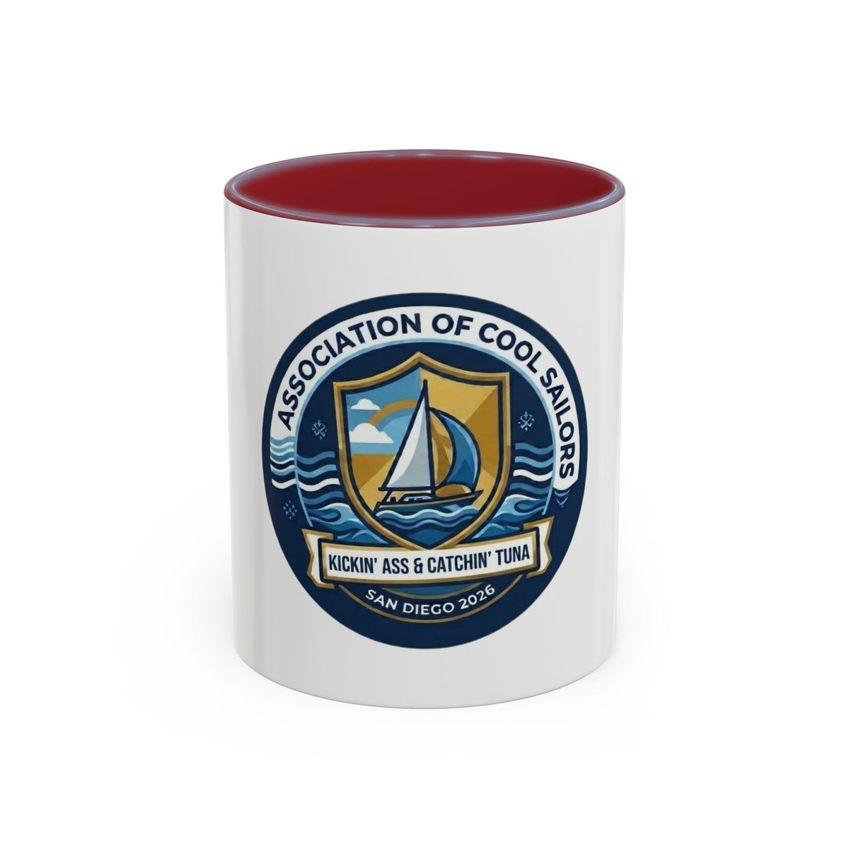 Association of Cool Sailors Kickin' Ass & Catchin' Tuna Coffee Mug