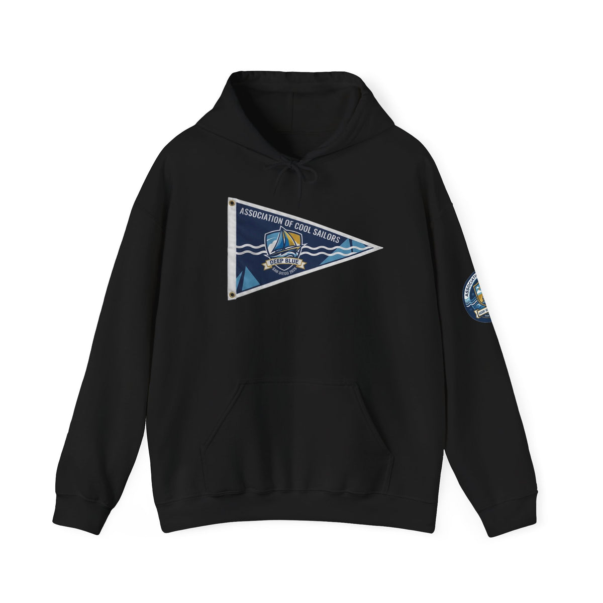 Association of Cool Sailors Pennant Hoodie