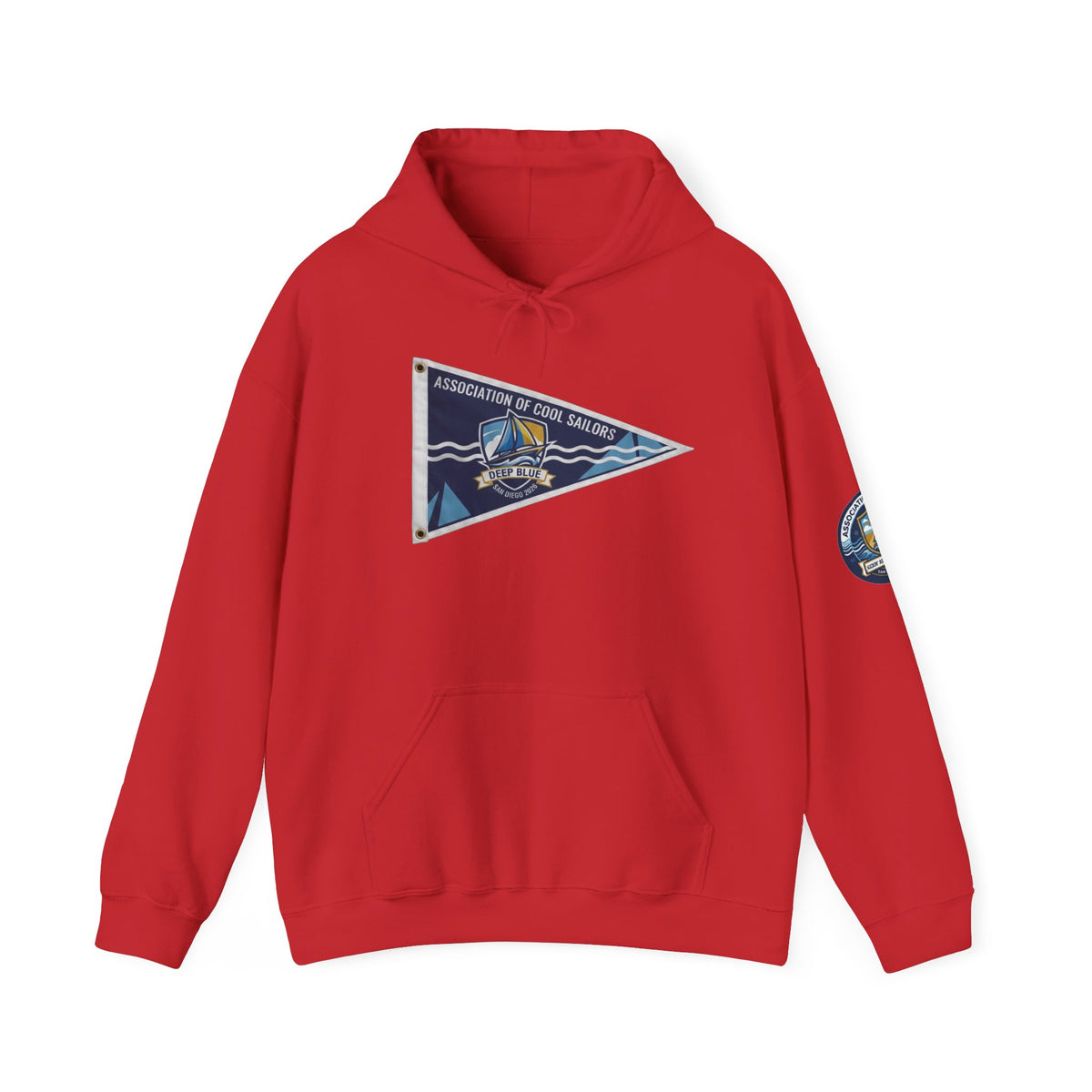 Association of Cool Sailors Pennant Hoodie