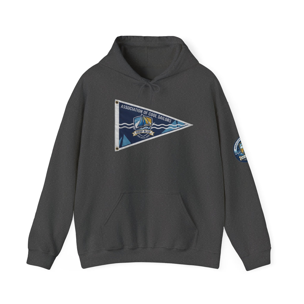 Association of Cool Sailors Pennant Hoodie