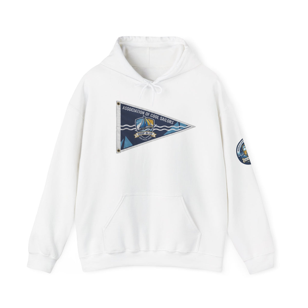 Association of Cool Sailors Pennant Hoodie