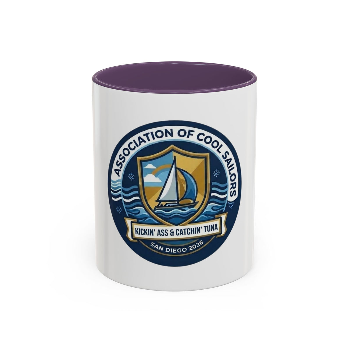 Association of Cool Sailors Kickin' Ass & Catchin' Tuna Coffee Mug