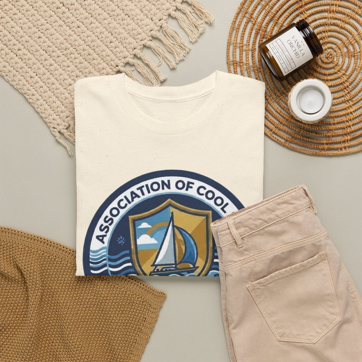 Association of Cool Sailors “Rockin’ Ass & Catchin’ Tuna” Sailing T-Shirt