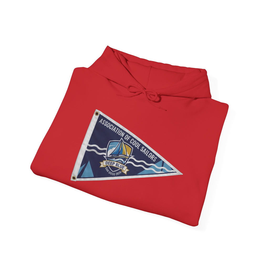 Association of Cool Sailors Pennant Hoodie