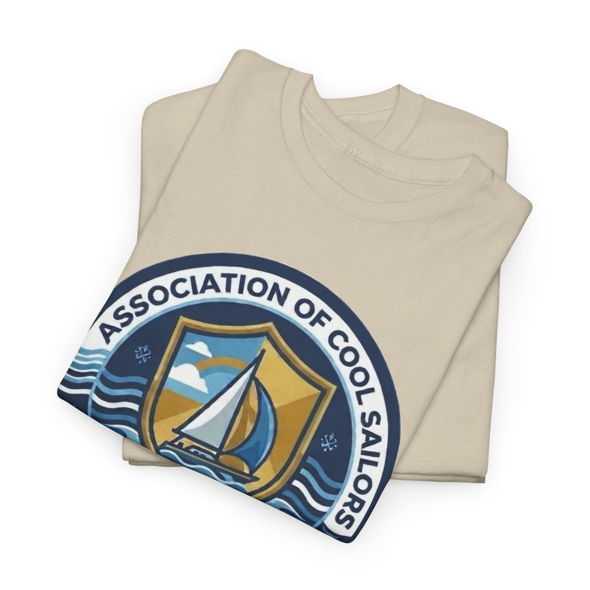 Association of Cool Sailors “Rockin’ Ass & Catchin’ Tuna” Sailing T-Shirt