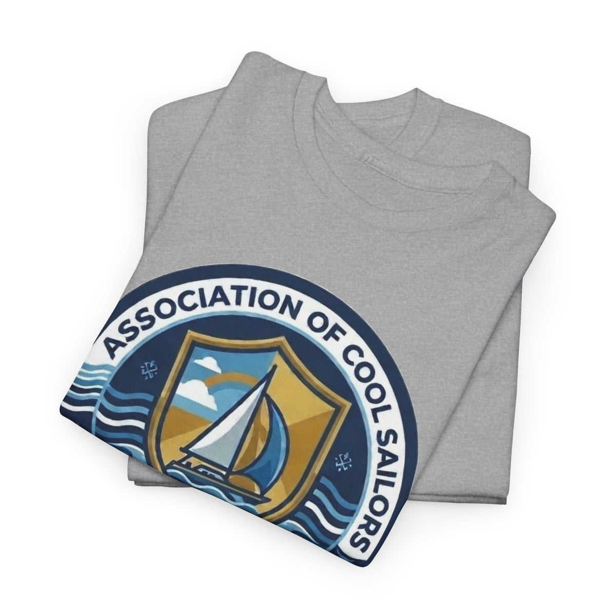 Association of Cool Sailors “Rockin’ Ass & Catchin’ Tuna” Sailing T-Shirt