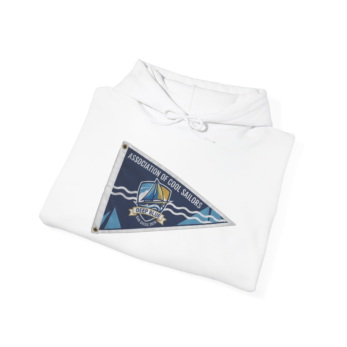 Association of Cool Sailors Pennant Hoodie