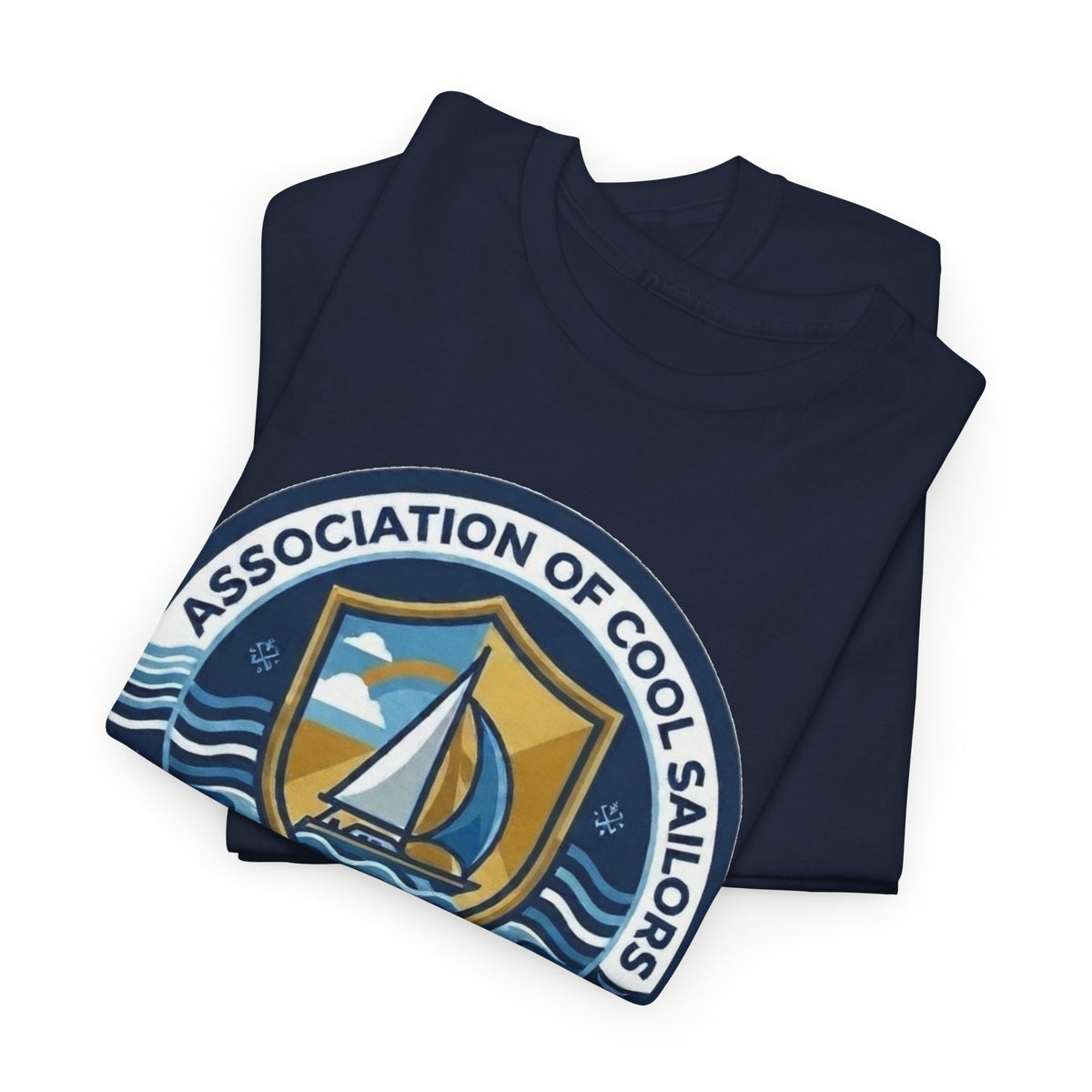 Association of Cool Sailors “Rockin’ Ass & Catchin’ Tuna” Sailing T-Shirt